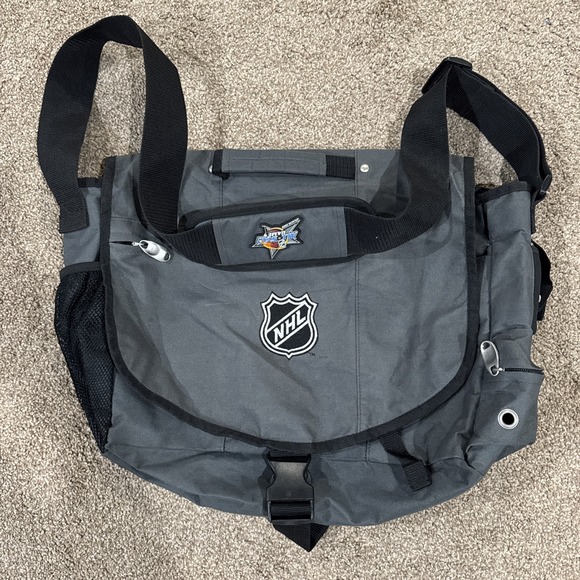 NHL Atlanta 2008 All Star Game Messenger Shoulder Bag Waterproof Laptop Shield - Picture 1 of 6